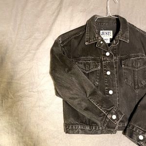 Black jean jacket VINTAGE.